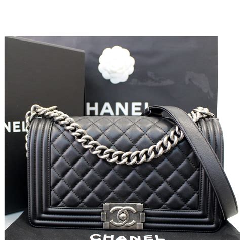 chanel boy new medium ghw|Chanel boys handbags.